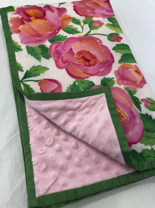 Peonies Blanket