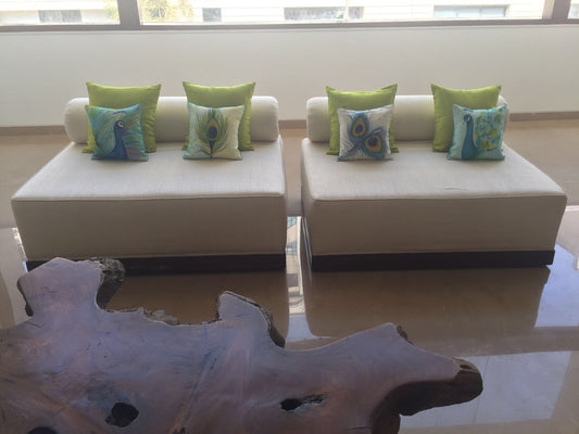 Peacock Cushion Covers