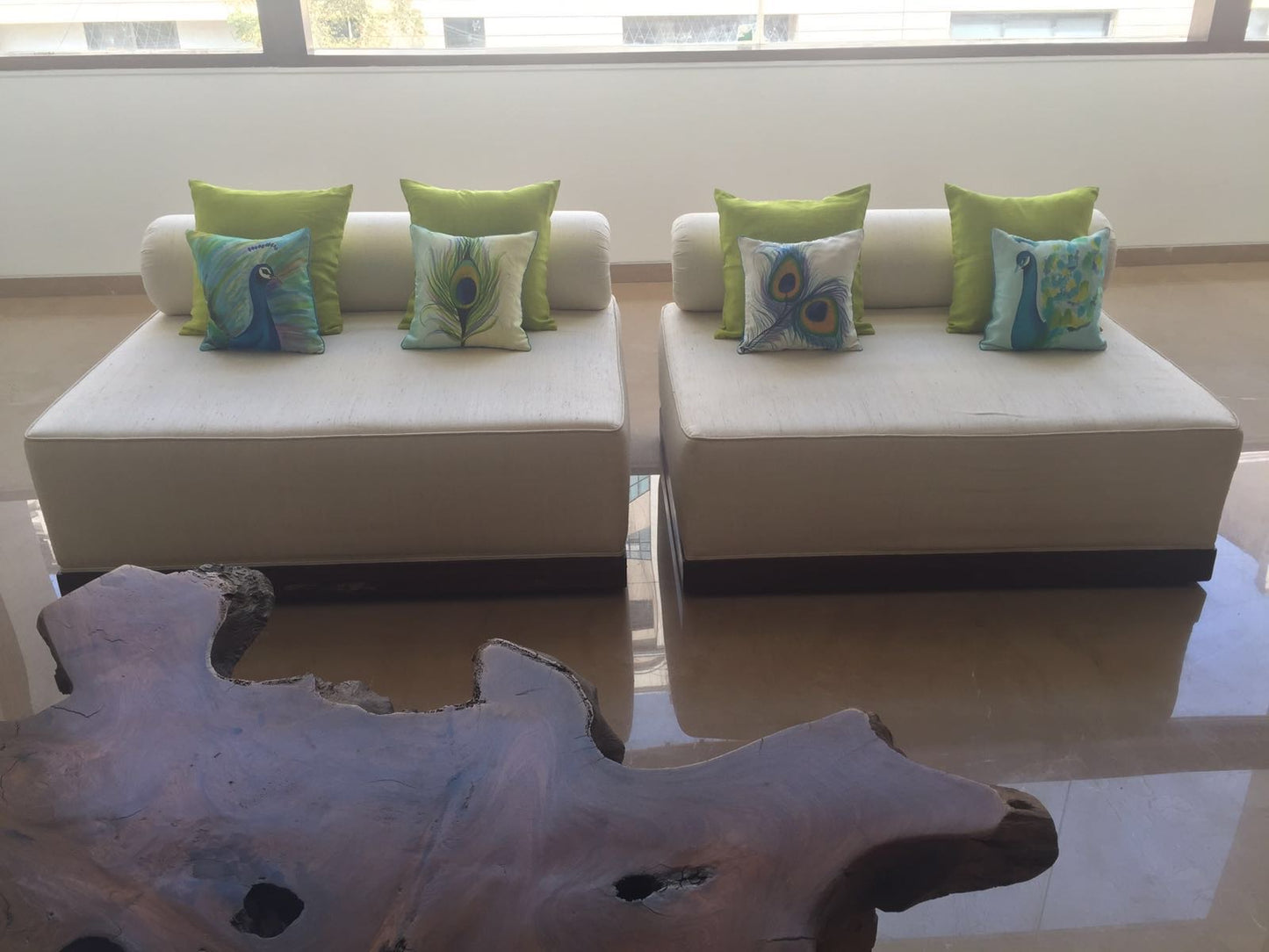 Peacock Cushion Covers