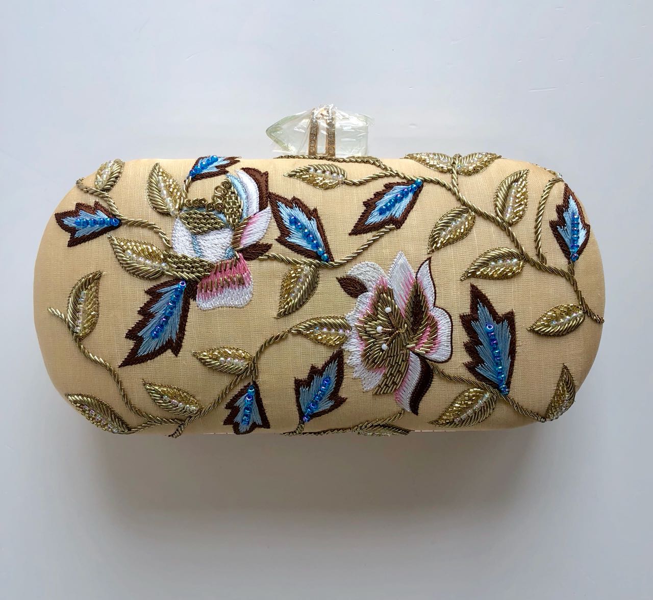 Vintage Floral Clutch