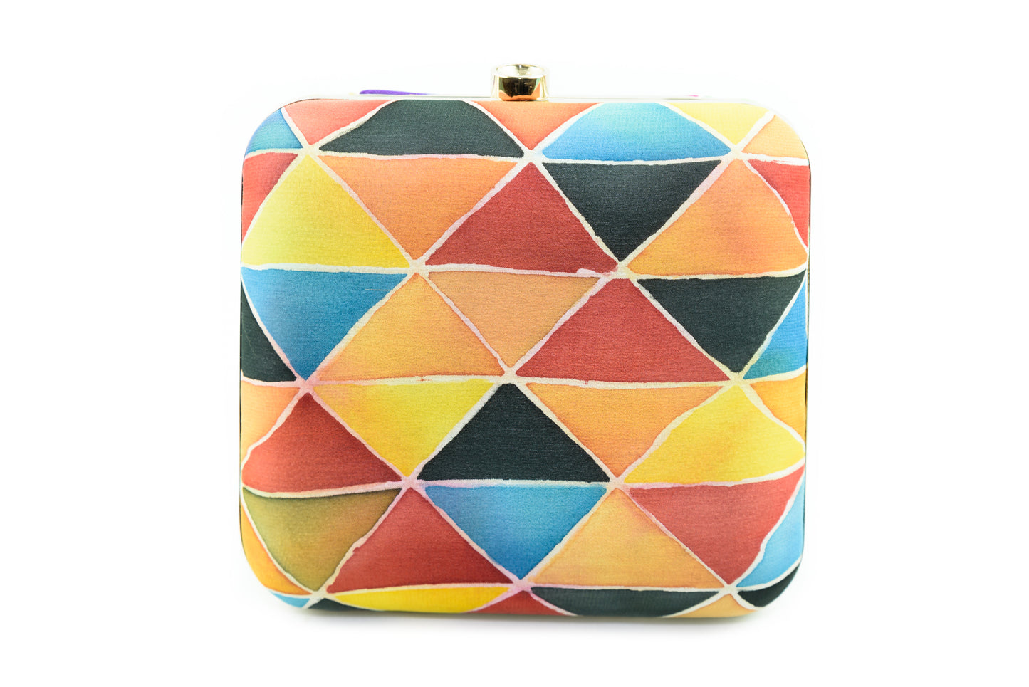 Raza Triangles Clutch