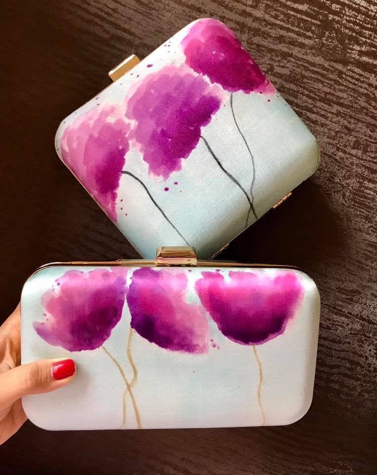 Powder Puff Plant Clutch